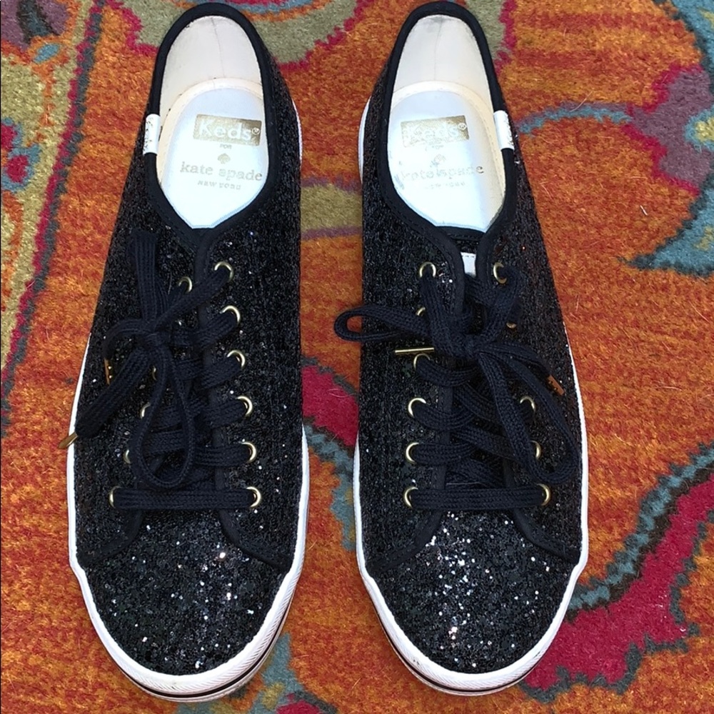 Kate spade New York glitter keds